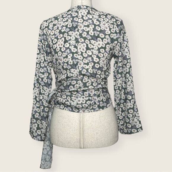 NWT | Rolla’s | Delilah Daisies Blouse | Olive | Small - Picture 4 of 11